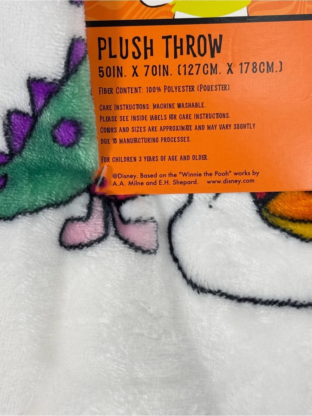 NEW Disney Winnie The Pooh Halloween Costumes Blanket